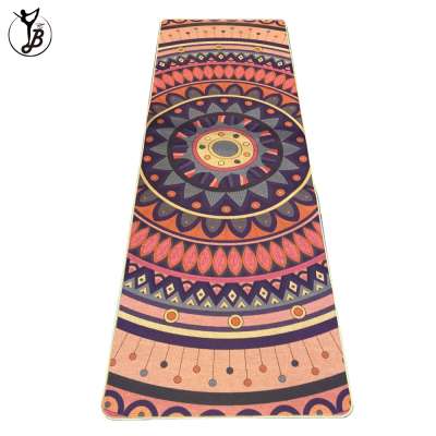 1830*610mm Size and natural rubber back+jute surface Material hemp yoga mat